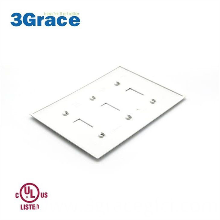 3 Gang Switch Cover Plate Ivory4