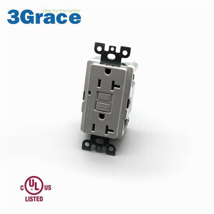 South America 125V 20A GFCI Receptacle